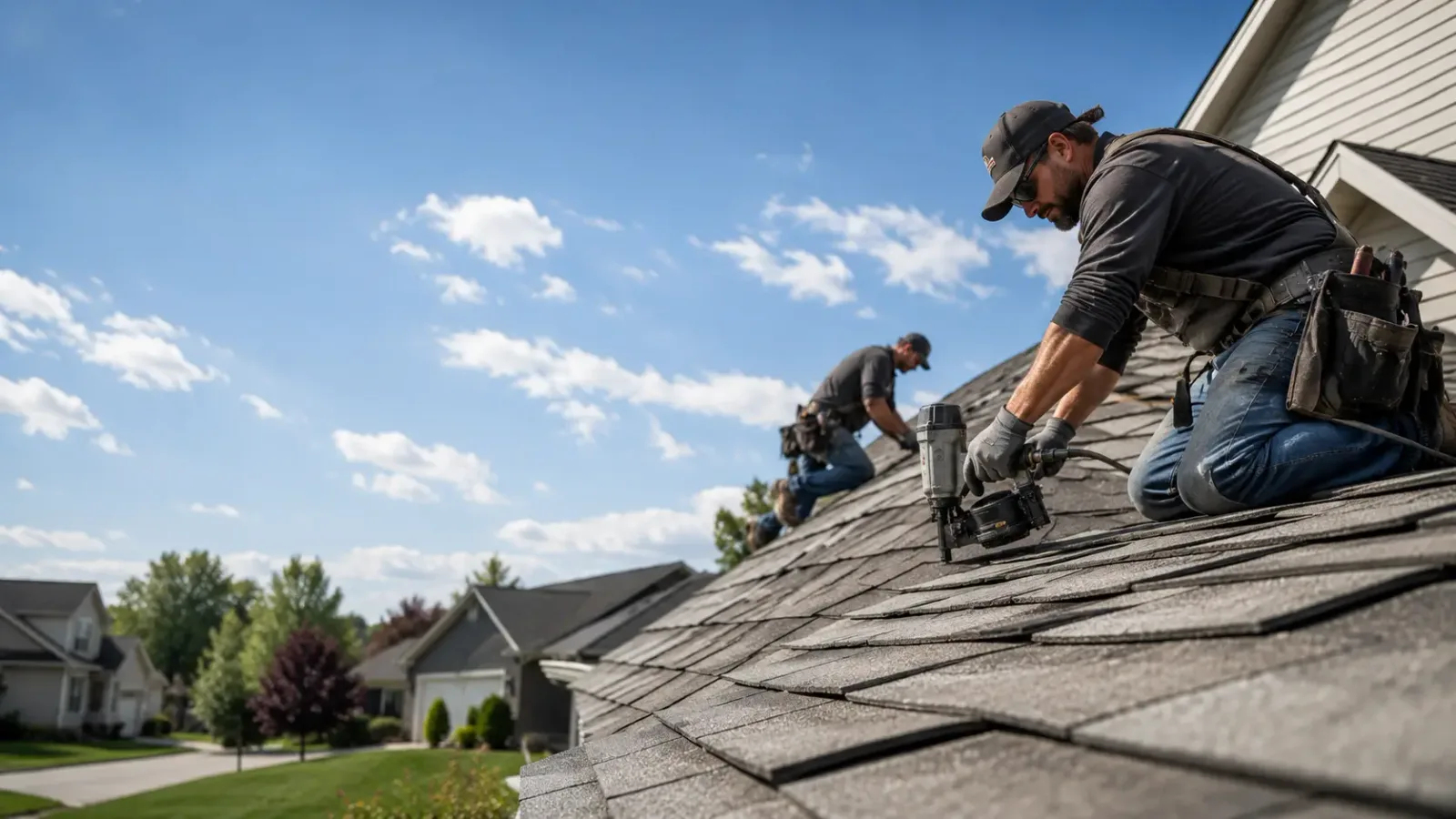 Storm Damage Roof Repair in Wilson, OK near me